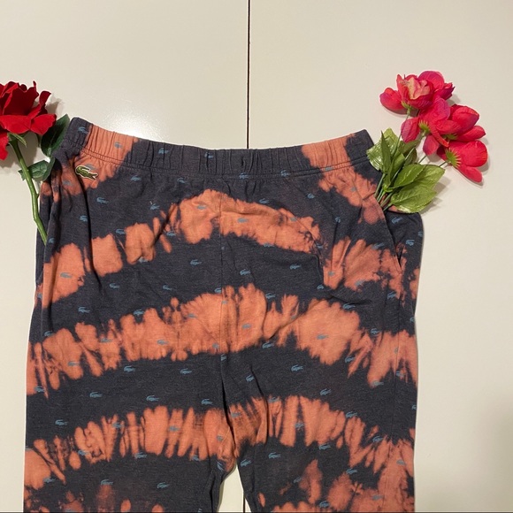 Lacoste Custom Tie Dye Sleepwear Pants - Picture 4 of 5